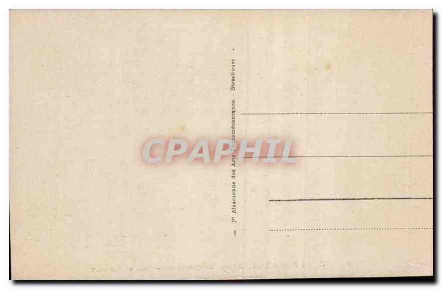 CPA La Rochelle Bourse de Commerce Cour et Terrasse  — Verso