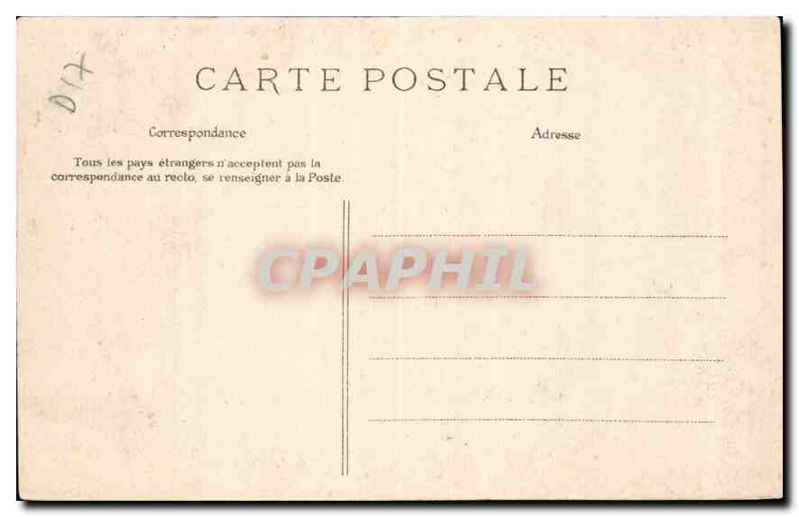 CPA Environs de Royan pont du Diable au Bureau  — Verso