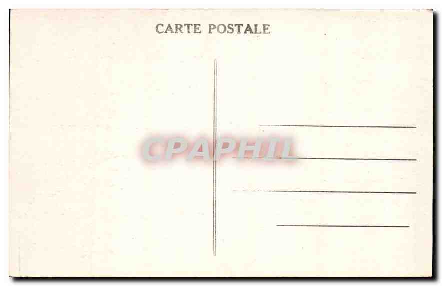 CPA La Rochelle cour interieur de l'hotel de ville  — Verso