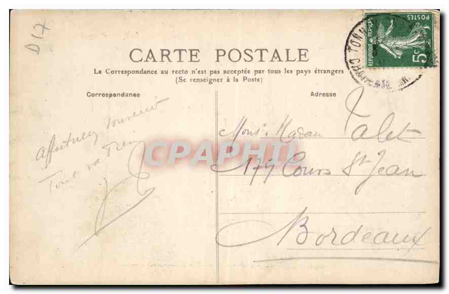 CPA Tonnay Charente le pont et Quais Jacob  — Back