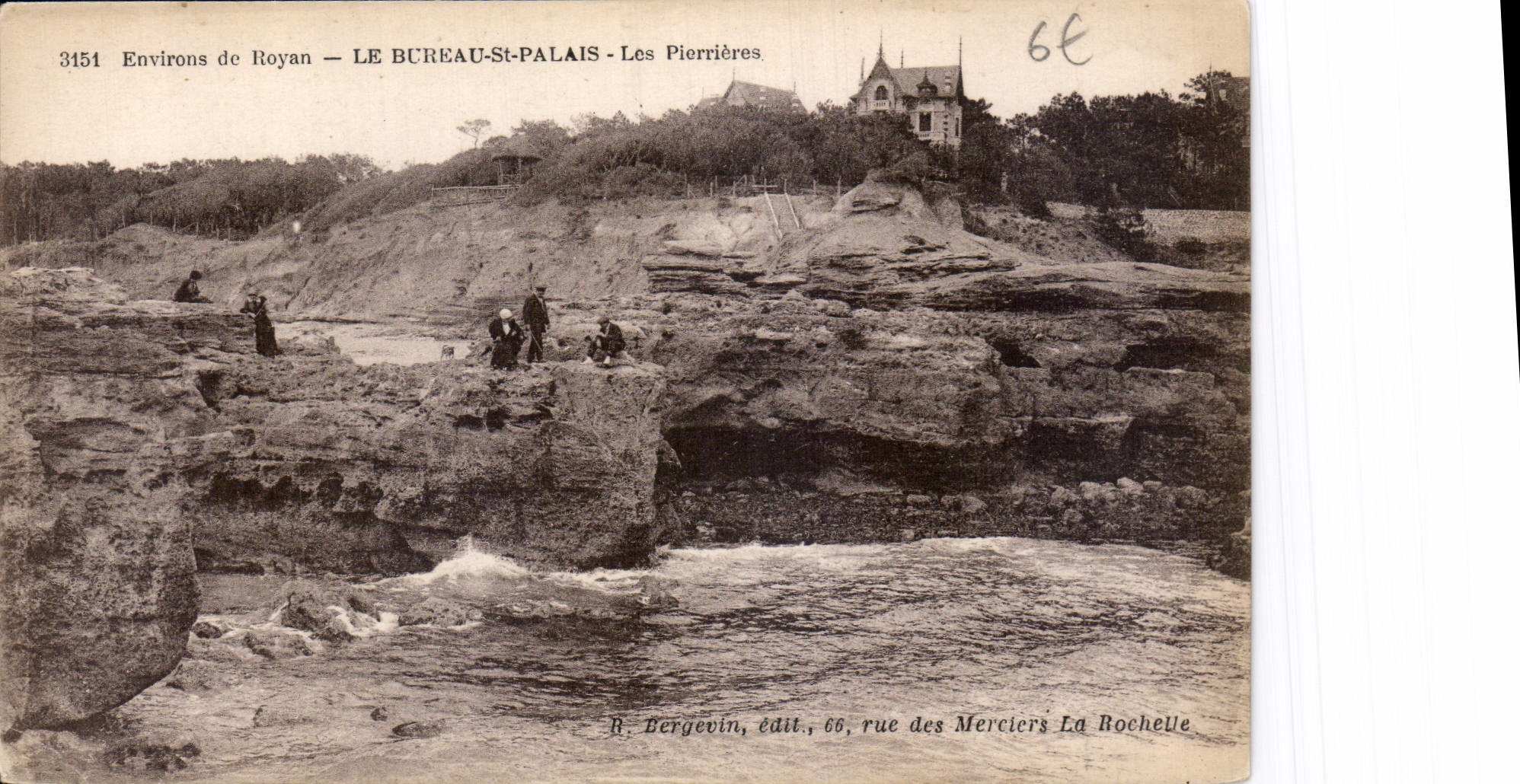 CPA Environs de Royan le Bureau St Palais les Pierrieres 