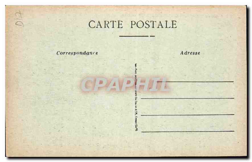 CPA Environs de Royan le Bureau St Palais les Pierrieres  — Verso