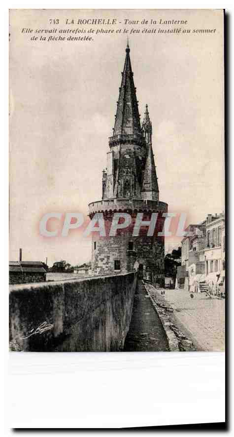 CPA La Rochelle Tour de la Lanterne 