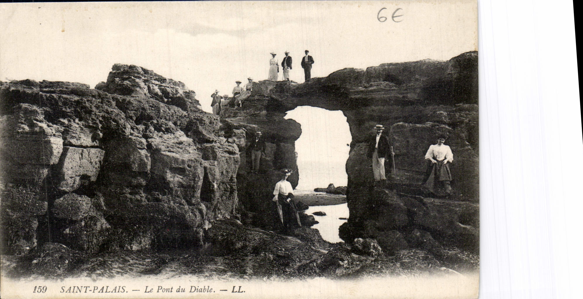 CPA Saint Palais le Pont du Diable 