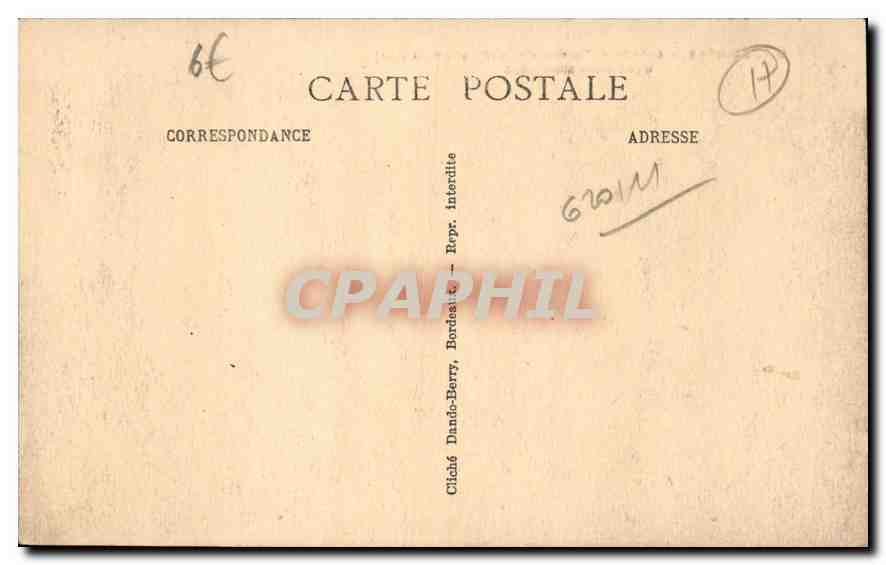 CPA Saintes arenes galto romaine monument historique  — Back