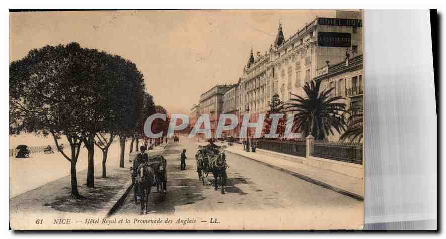 CPA Nice Hotel Royal et la Promenade des Anglais 