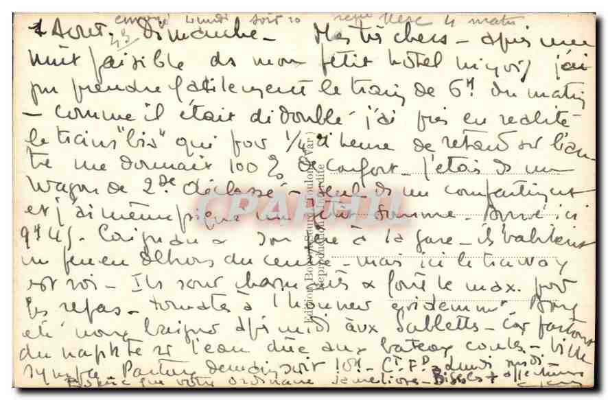 Um Toulon — Eine Ecke des Zollwegs — CPAPHIL n°159 — Rückseite
