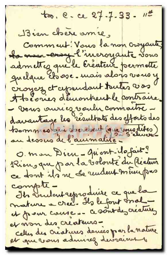 CPA Les Gorges du Loup vue generale  — Rückseite