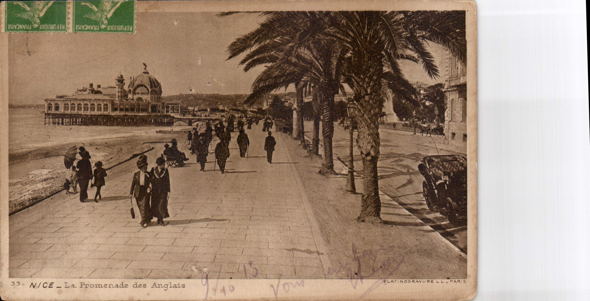 CPA Nice La Promenade des Anglais 