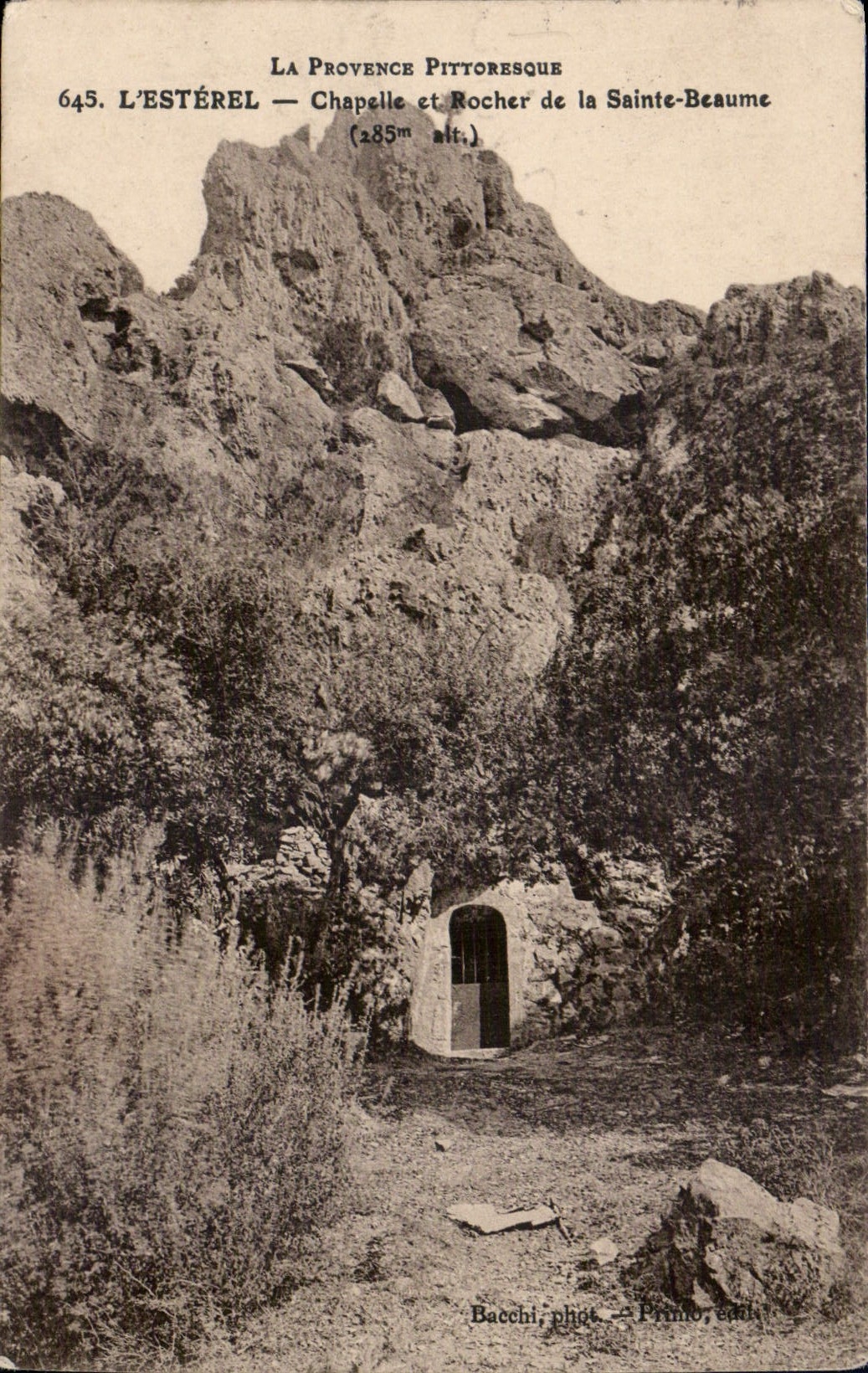 L'Estérel — Chapelle et Rocher de la Sainte-Beaume — La Provence Pittoresque, n°645