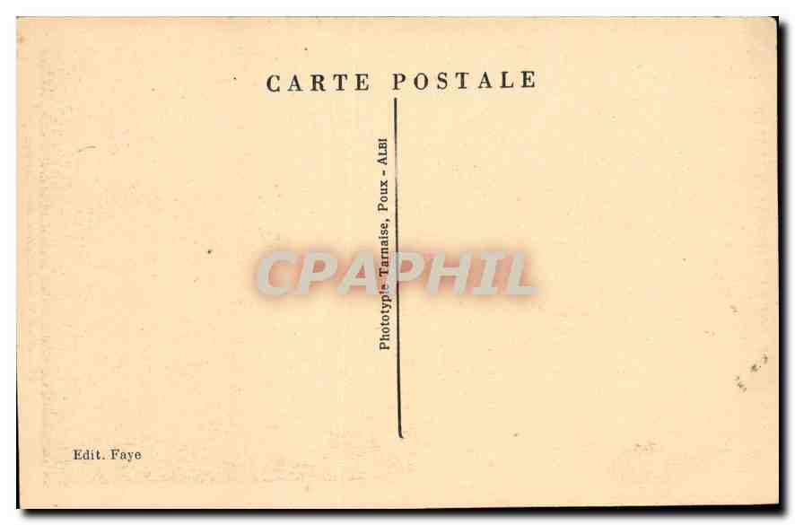 CPA Le Lot et Garonne Illustre Agen L'Eglise des Carmes  — Back
