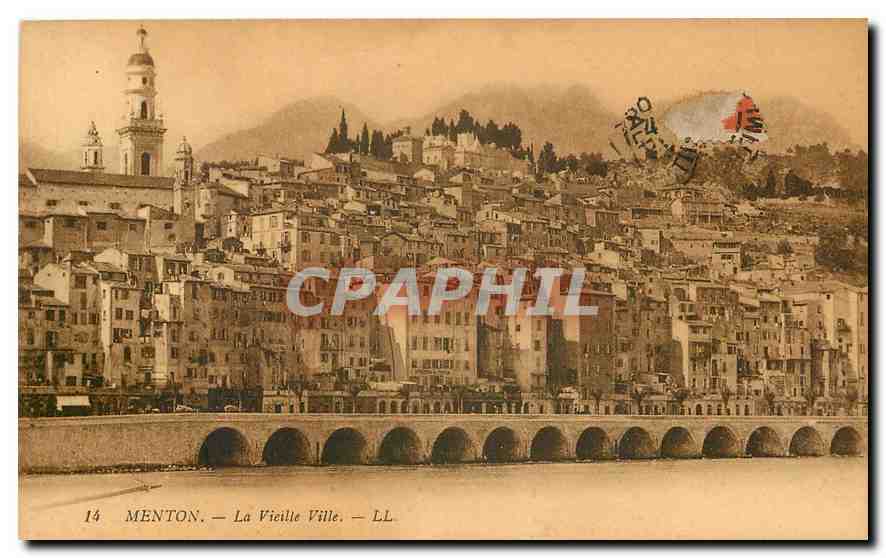 CPA Menton La Vieille Ville 