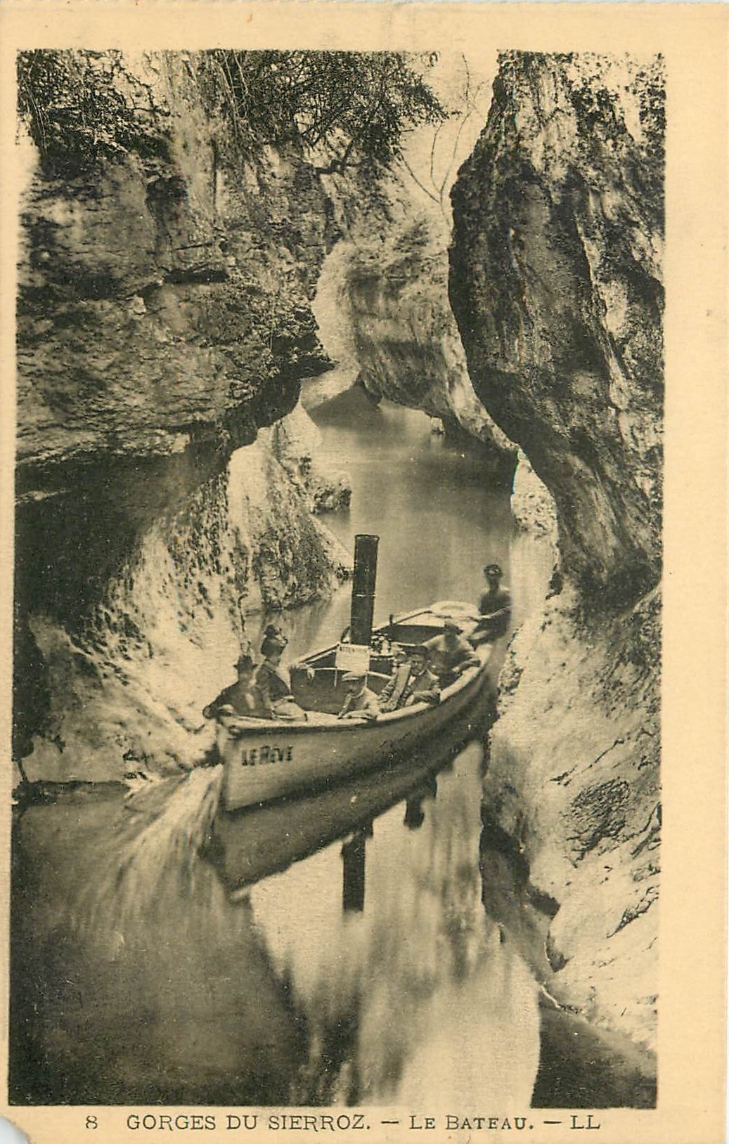Gorges du Sierroz — Le Bateau — LL