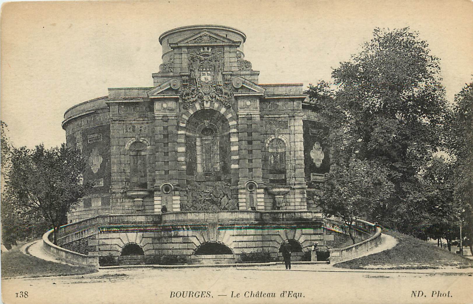CPA Bourges Le Chateau d'Eau 