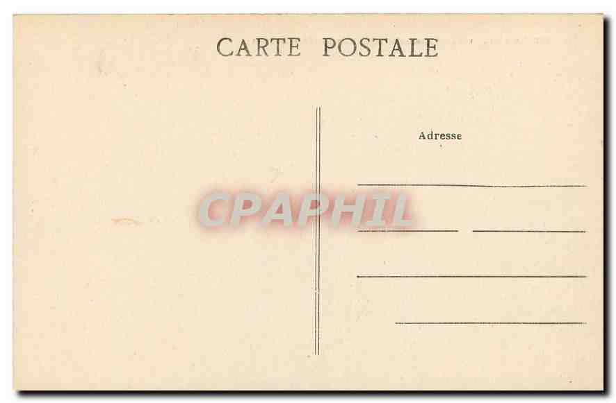 CPA Noirlac pres St Amand Mortrond Cher Cour interieure  — Verso