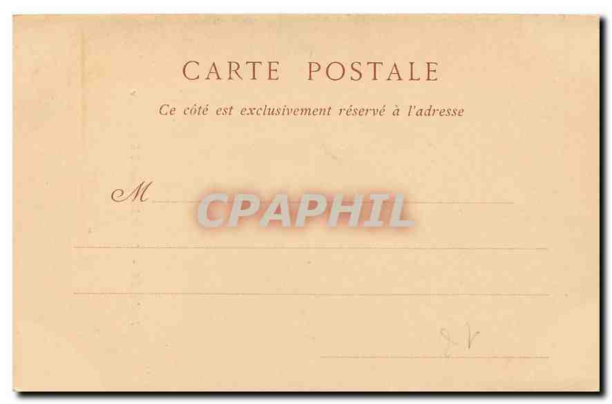 CPA Bourges Portail meridional de la Cathedrale  — Rückseite