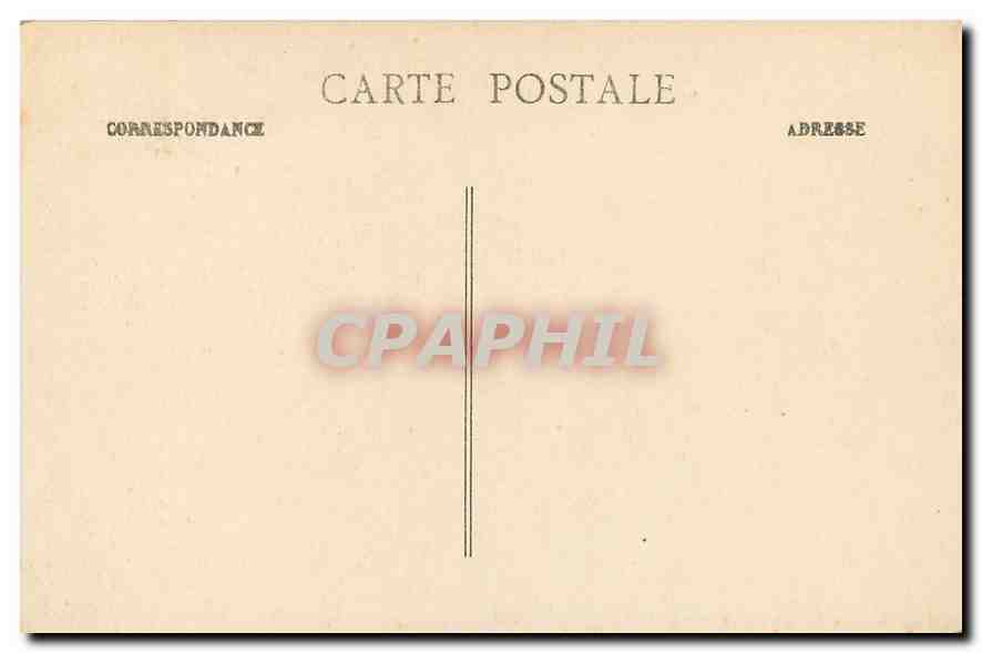 CPA Les Quatre Sergents de la Rochelle  — Rückseite