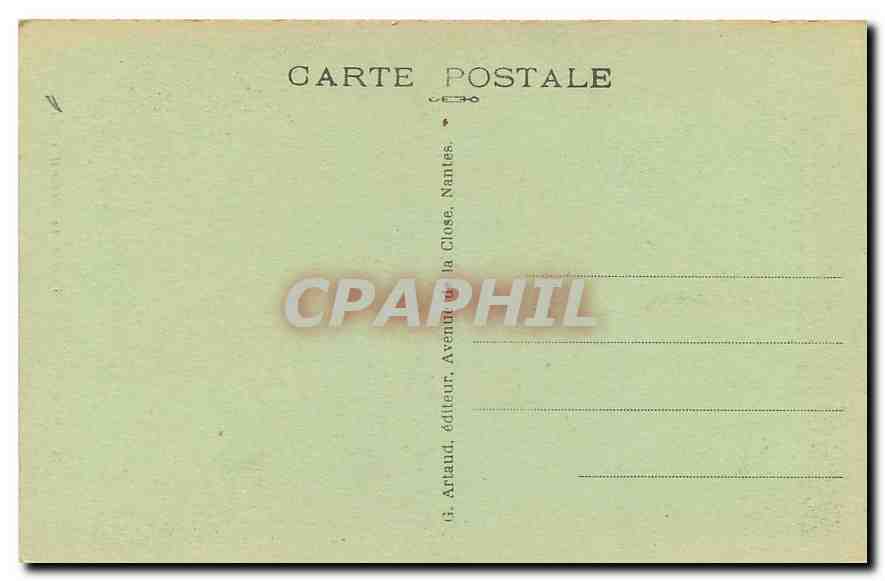 CPA La Rochelle Tour de la Grosse Horloge  — Rückseite