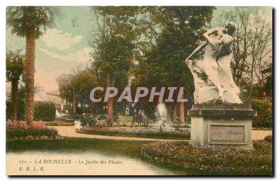 CPA La Rochelle Le Jardin des Plantes 