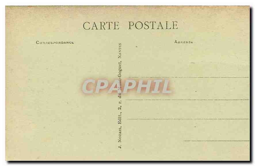 CPA La Rochelle Ch Inf Le Lac du Parc Charruyer  — Rückseite