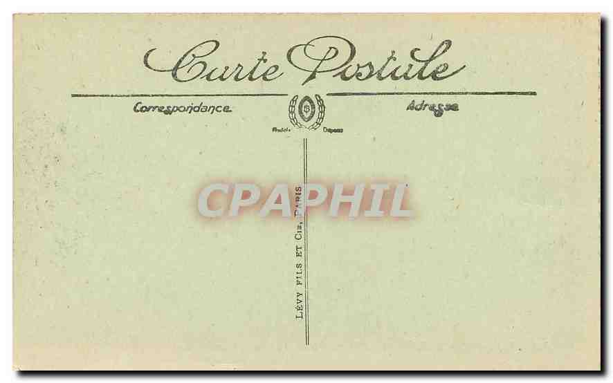 Route de Pierrefitte à Cauterets — Le Grand Tunnel — Éditeur L.L. n°154 — Rückseite