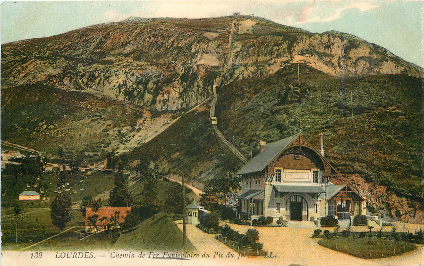 CPA Lourdes Chemin de Fer Funiculaire du Pic du Jer 