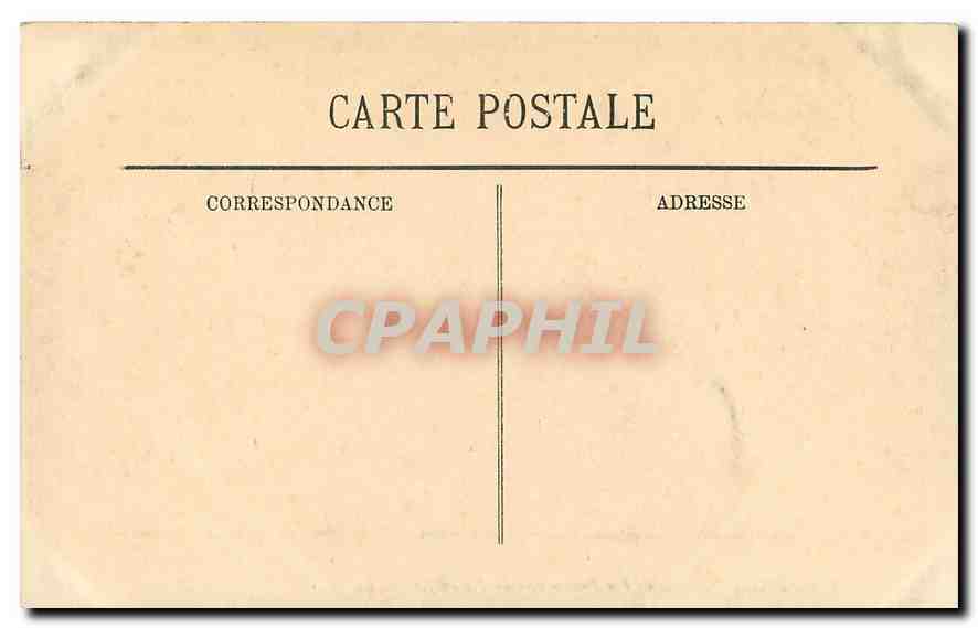 CPA Lourdes Chemin de Fer Funiculaire du Pic du Jer  — Verso