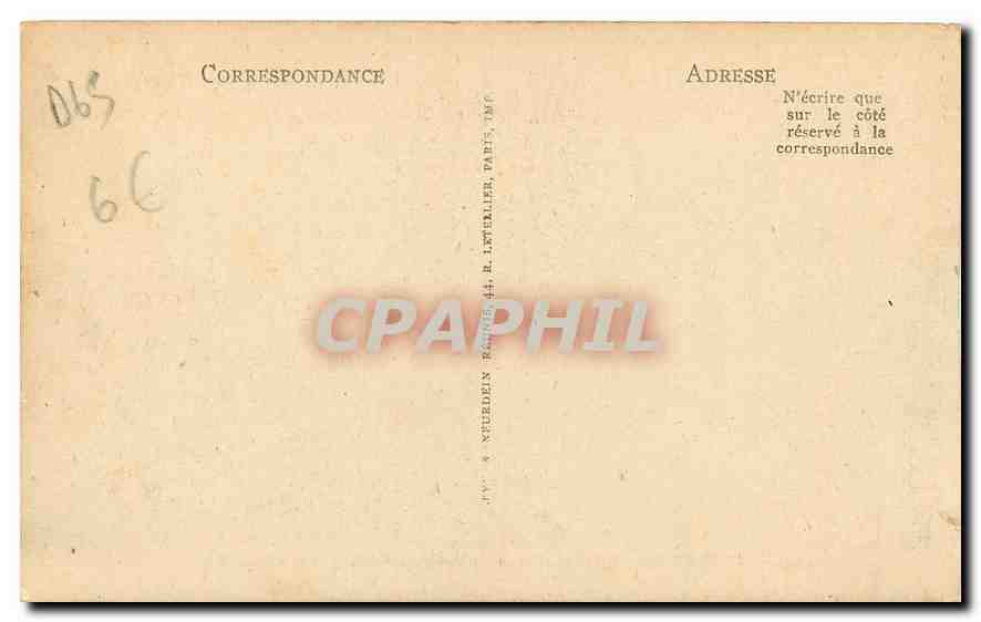 CPA Vallee de Grip Plateau d'Artigues  — Rückseite