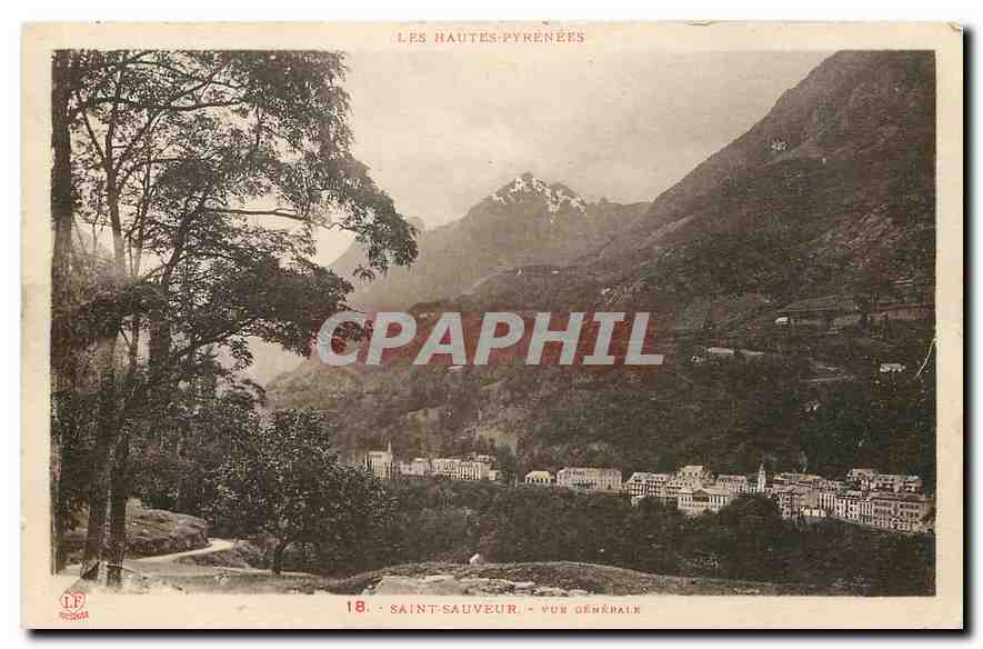 CPA Les Hautes Pyrenees vue generale 