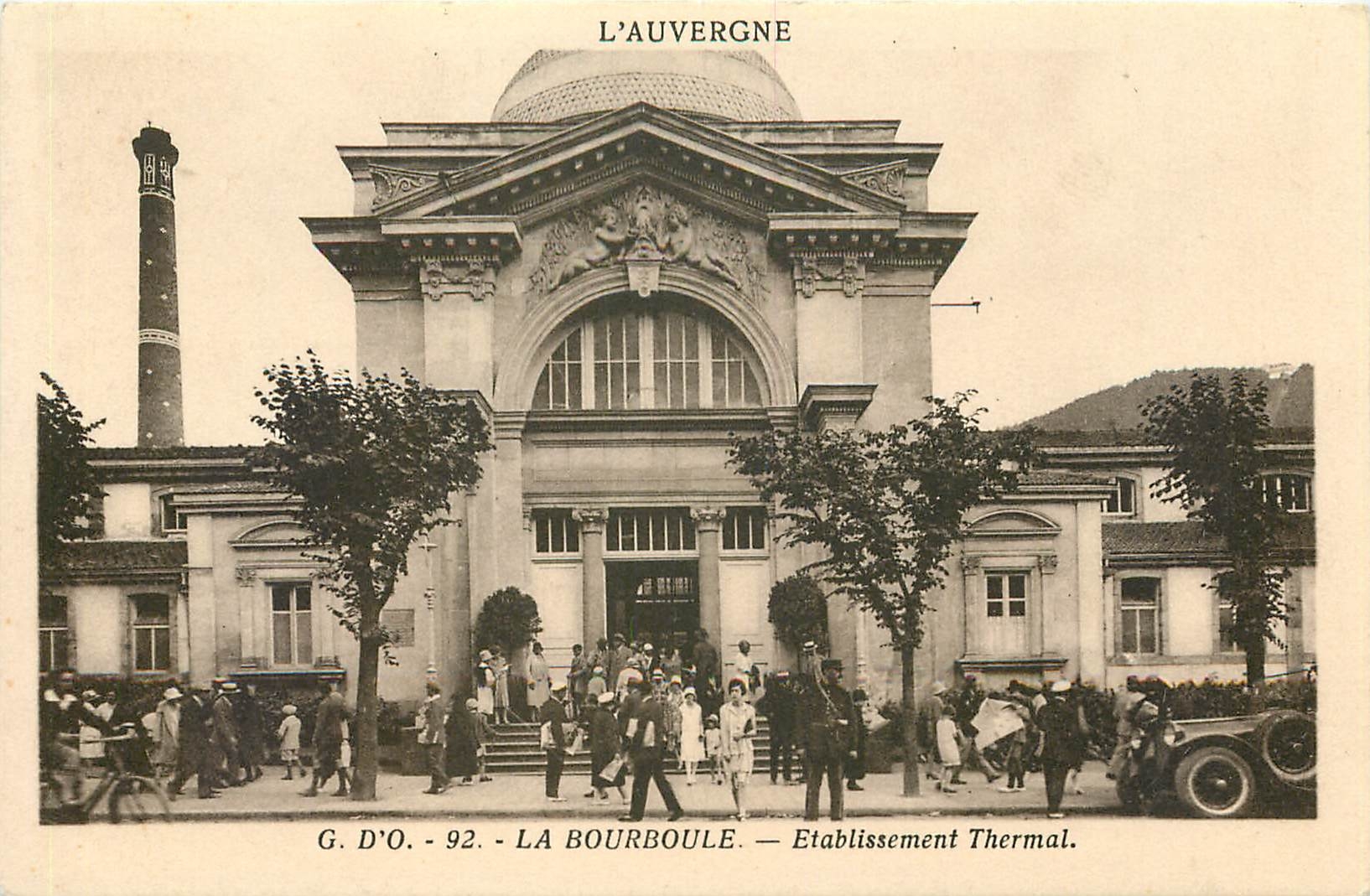 CPA L'Auvergne La Bourboule Etablissement Thermal 