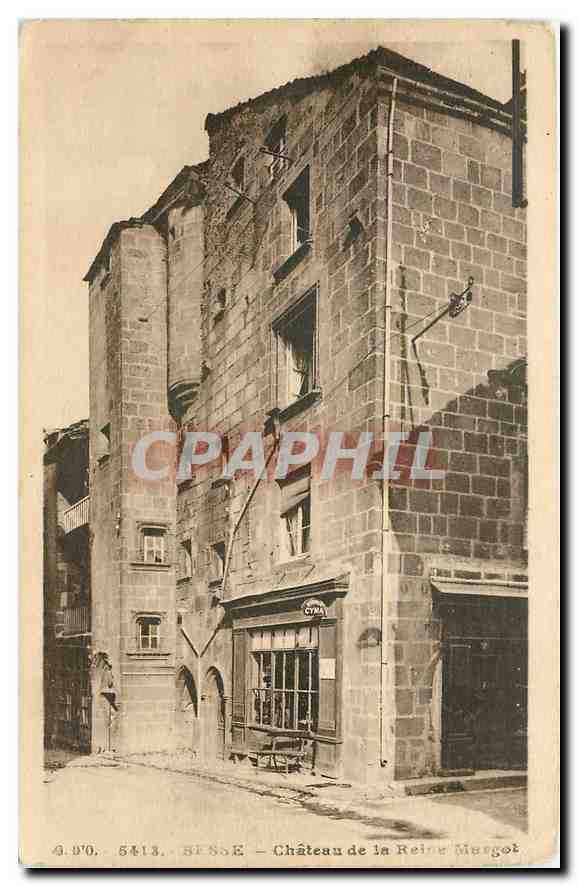 CPA Besse Chateau de la Reine Margot 
