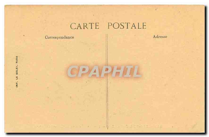 CPA Bagnoles de l'Orne Environs Vue generale du Chateau de Lassay  — Rückseite