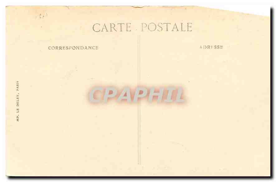 Bagnolles-de-l'Orne — Le Château Goupil ou de la Roche-Bagnoles — Éditeur Le Deley, n°21 — Rückseite