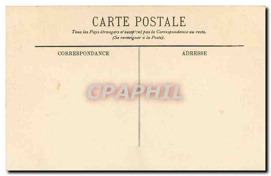 CPA Le Haras du Pin Porte de Paris Avenue de l'Hippodrome  — Rückseite