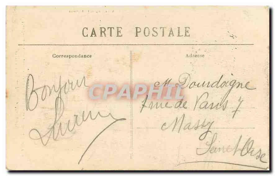 CPA Argentan La Tour Marguerite  — Rückseite