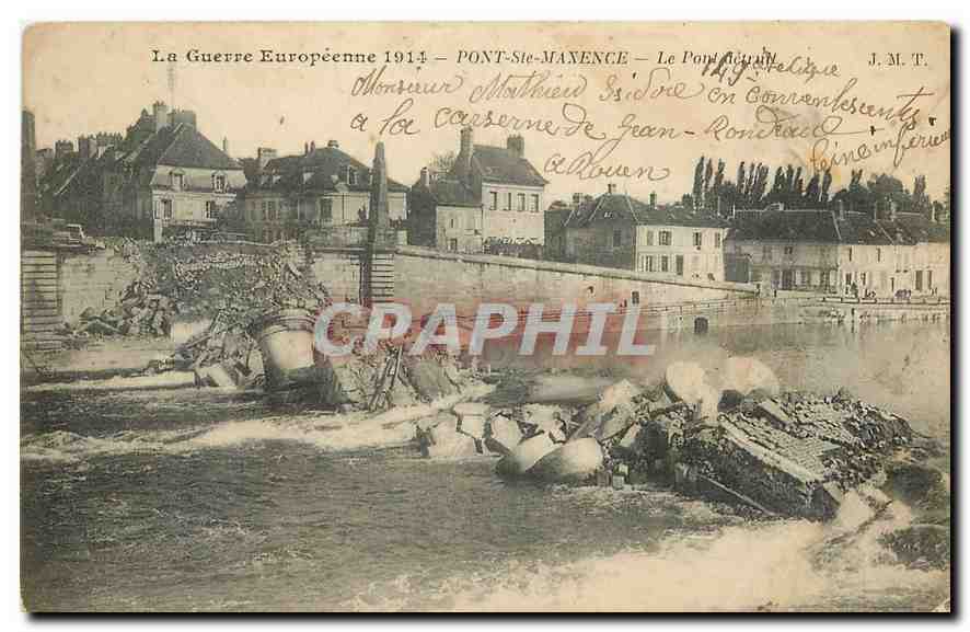 Pont-St-Maxence — Le Pont Aquitain — J.M.T.