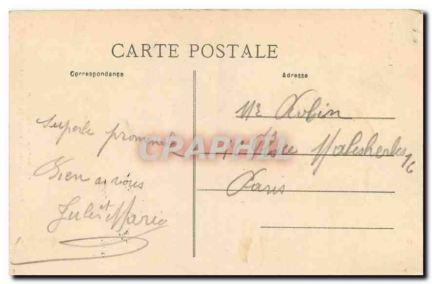 CPA L'Auvergne Puy de Dome Riom Portail Rosace et Vierge du Marthuret  — Rückseite