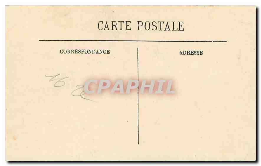 CPA Rouen Le Palais de Justice Ensemble vu de la Rue aux Juifs  — Verso
