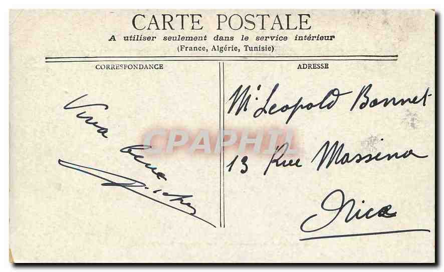 CPA Paris La Grille du Parc Monceau  — Rückseite