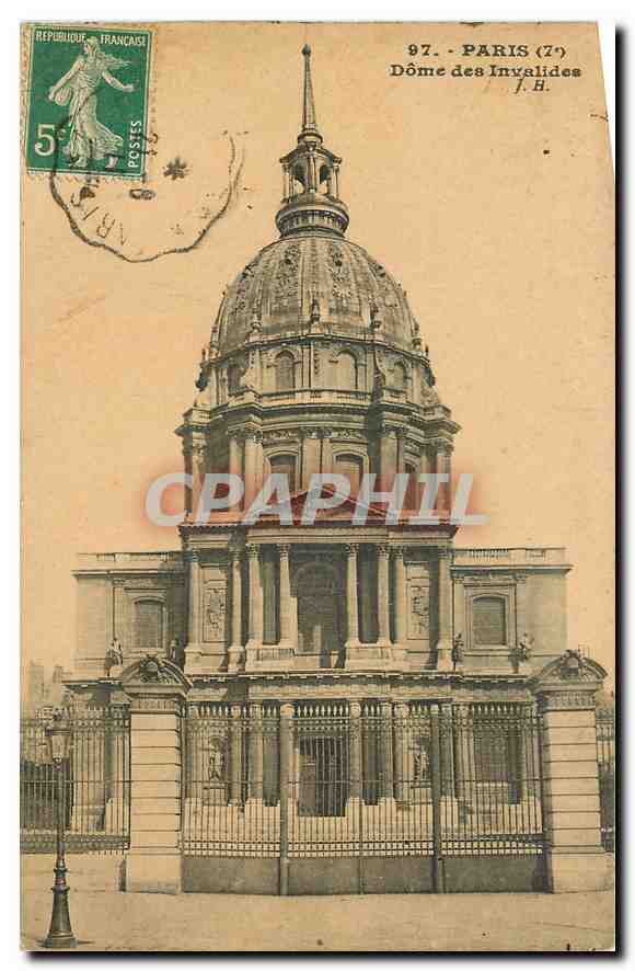CPA Paris Dome des Invalides 