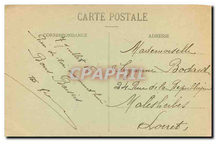 CPA Pelerinage de Benoite Vaux Meuse Vue generale  — Back
