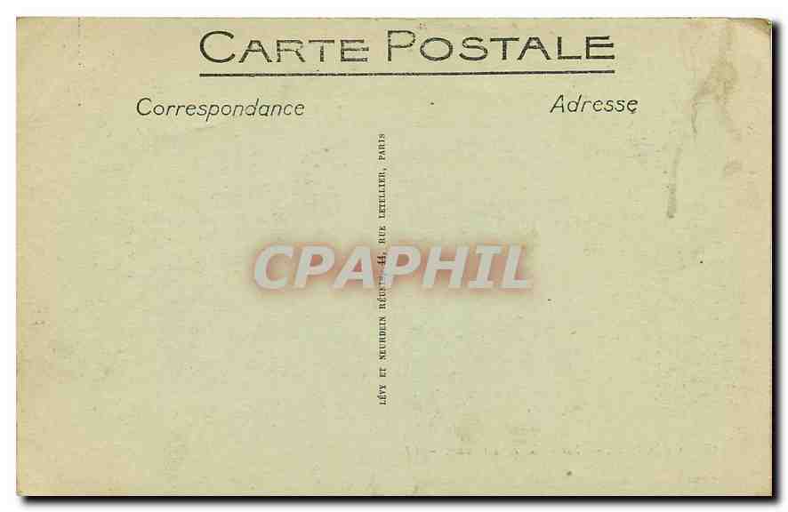 CPA Cabourg Les Villas et le Casino  — Rückseite