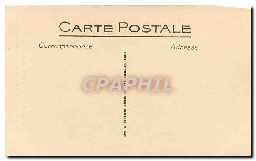 CPA Bagnoles de l'Orne Etablissement thermal la legende de Bagnoles Cheval Dutriac — Rückseite