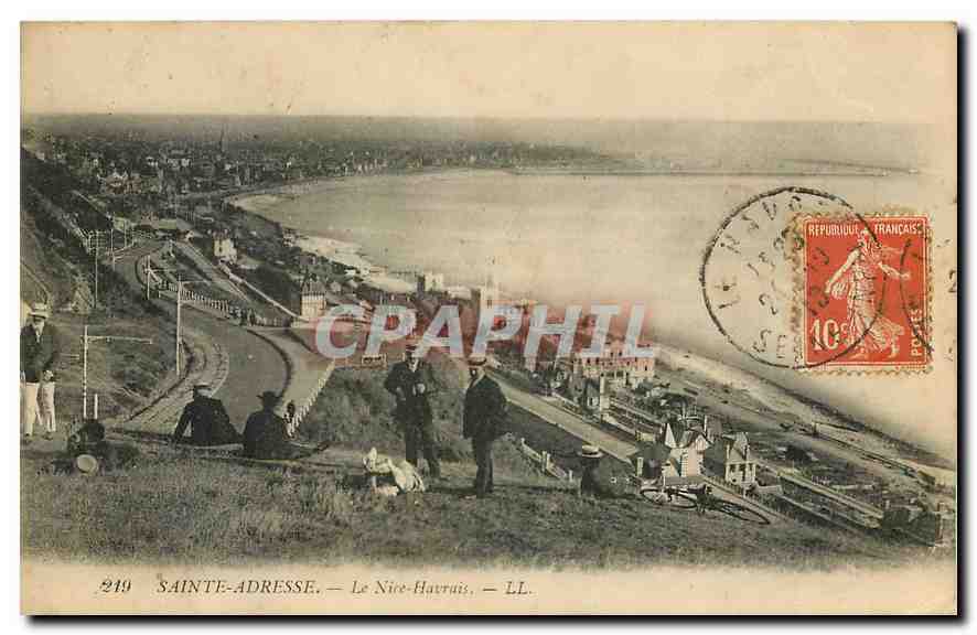 CPA Sainte Adresse Le Nice Havrais 