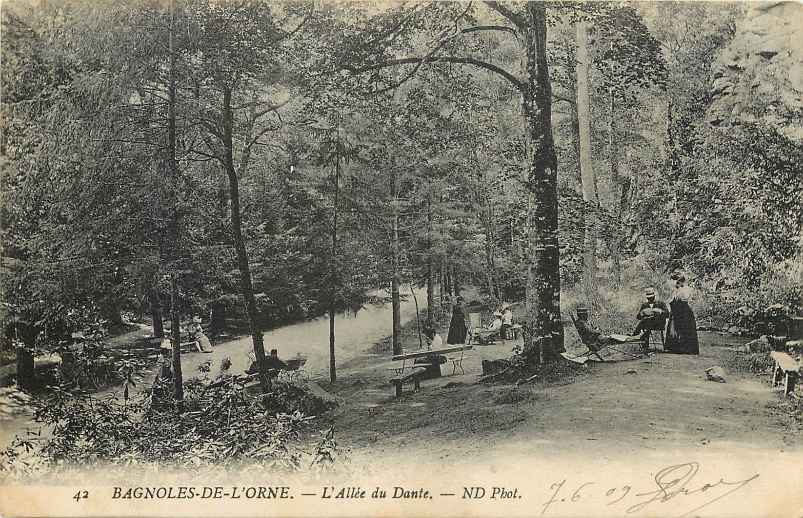 CPA Bagnoles de l'Orne l'Aille du Dante 