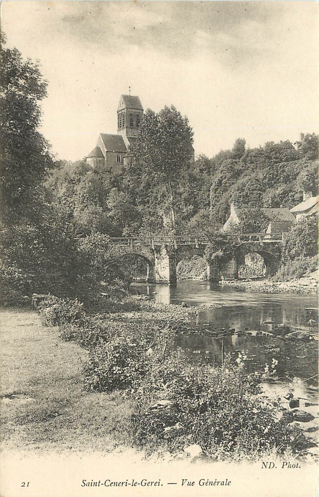 Saint-Ceneri-le-Gerei — Vue Générale — ND. Phot.