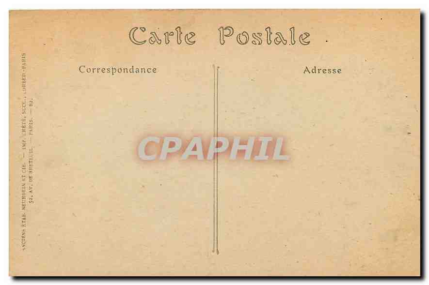 CPA Monaco Le Musee  — Verso