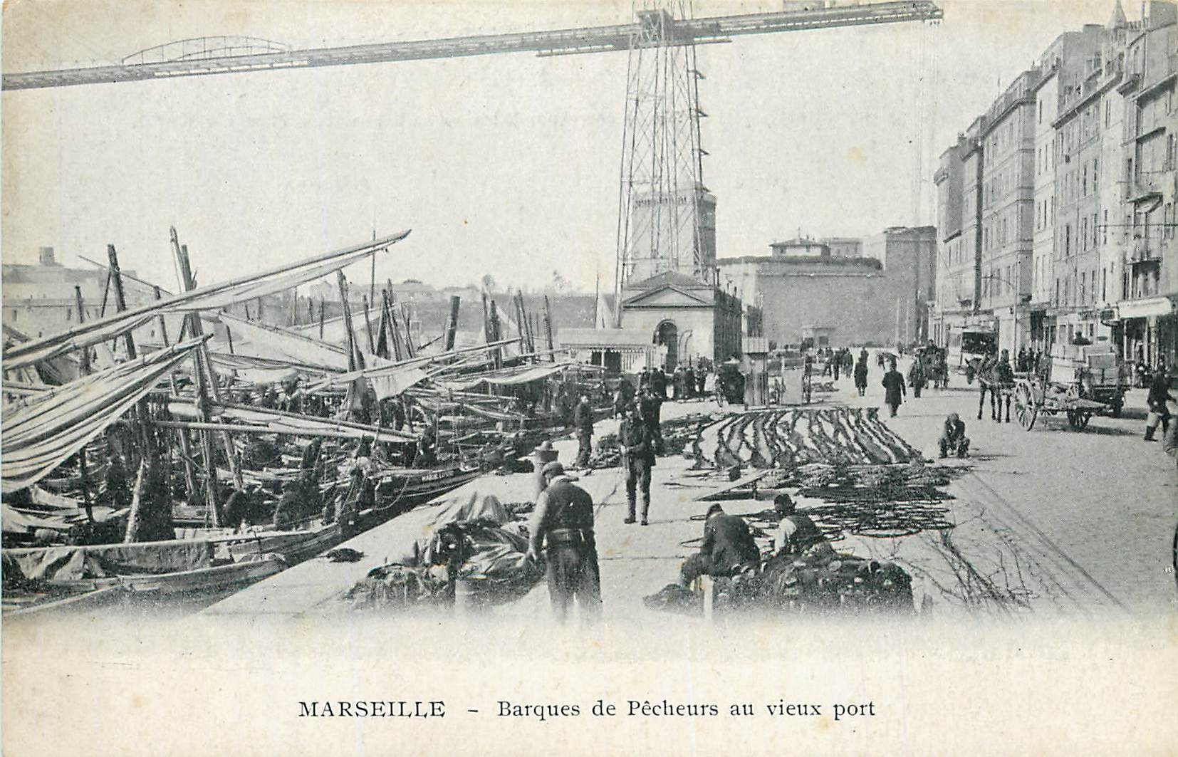 Marseille - Barques de Pêcheurs au vieux port