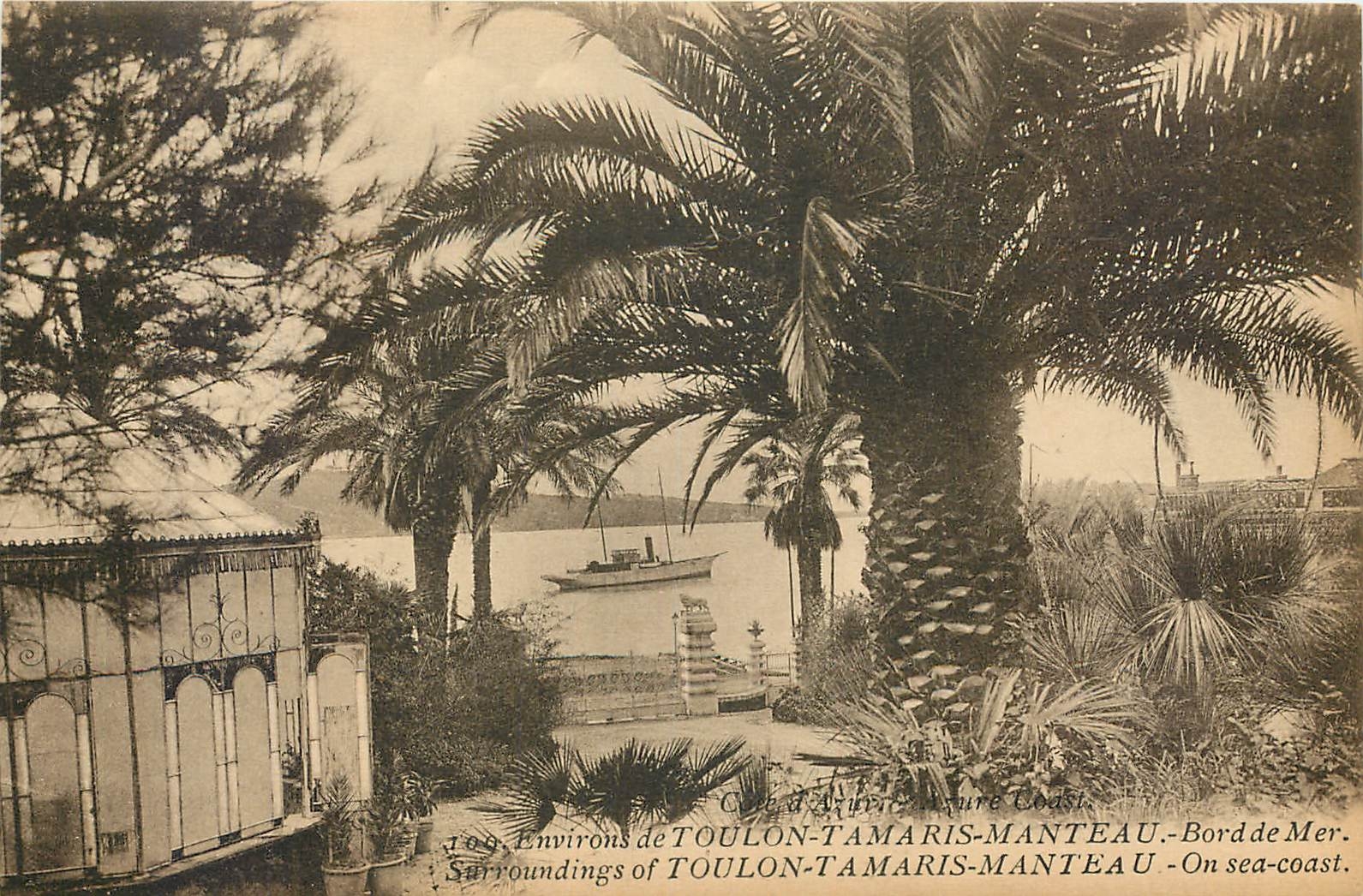 Environs de TOULON-TAMARIS-MANTEAU — Bord de Mer — Côte d’Azur