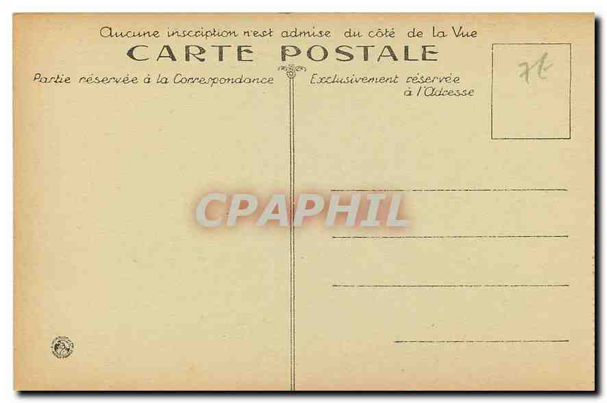 Environs de TOULON-TAMARIS-MANTEAU — Le Moulin — Éditeur non identifié, n° de série 110 — Reverso